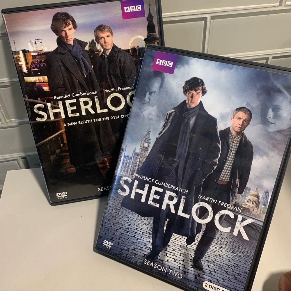 SALE!! Sherlocke holmes season 1 & 2